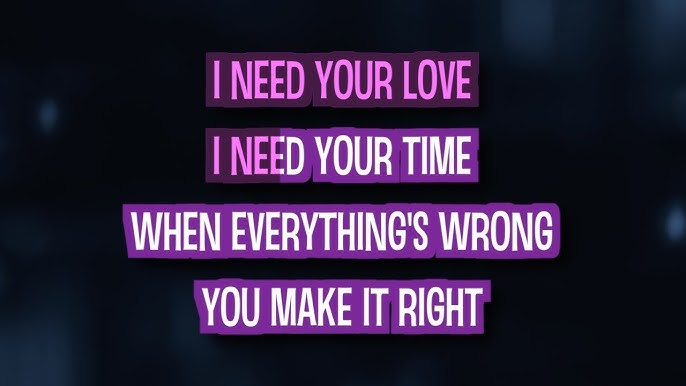 I Need Your Love - Song Lyrics and Music by Calvin Harris, ft. Ellie  Goulding arranged by erinelise0111 on Smule Social Singing app