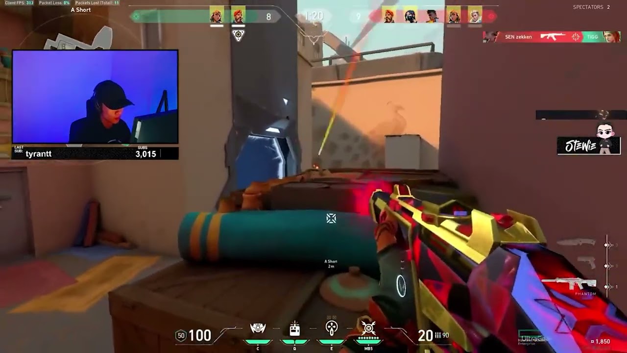 Stewie gets 1 tapped mi air by c4Lypso (BOTH POV)