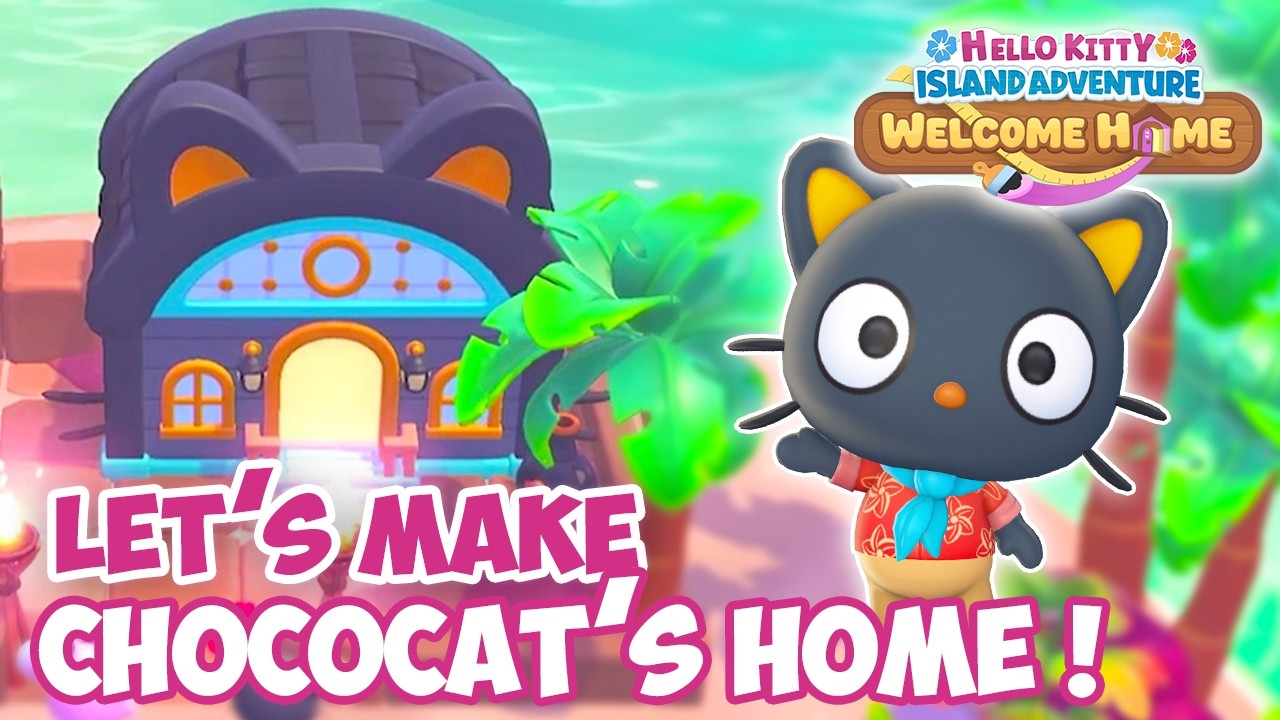 How to build Chococat's home in Hello Kitty Island Adventure
