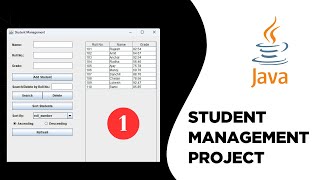 Student Management System in Java: Project Review & Features | Part 1
