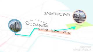 Parc Canberra EC - Sembawang Park 4 mins drive