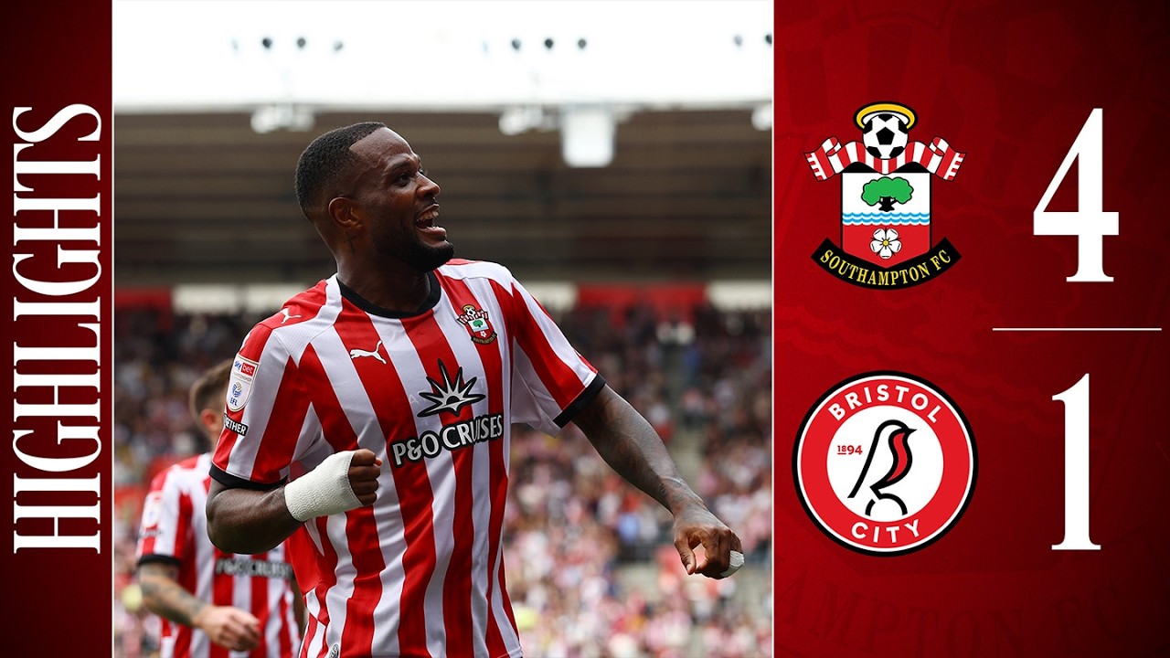 FOUR-midable 🔥 | Southampton 4-1 Bristol City | Championship