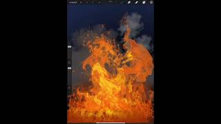 220  Procreate Smoke & Fire Brushes - Dynamic Effects Stamps