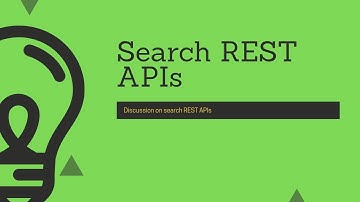 Splunk : Detail discussion on search REST APIs