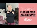 Plus Size Haul | Long Sleeve T-shirt | Plus Size Fashion | Plus Size Tops | Fashion In ALL Sizes