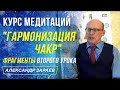 КУРС МЕДИТАЦИЙ &quot;ГАРМОНИЗАЦИЯ ЧАКР&quot; ФРАГМЕНТЫ ВТОРОГО УРОКА l АЛЕКСАНДР ЗАРАЕВ 2021