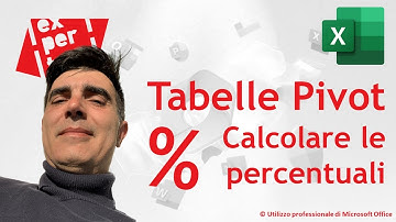 EXCEL - TRUCCHI E SEGRETI: 🧮 Tabelle Pivot - Calcolare le percentuali - tutorial passo a passo