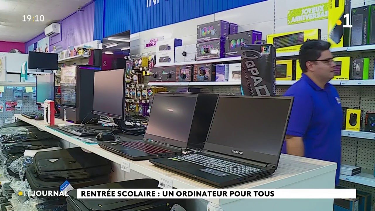 Rentrée scolaire : un ordinateur pour tous. - YouTube