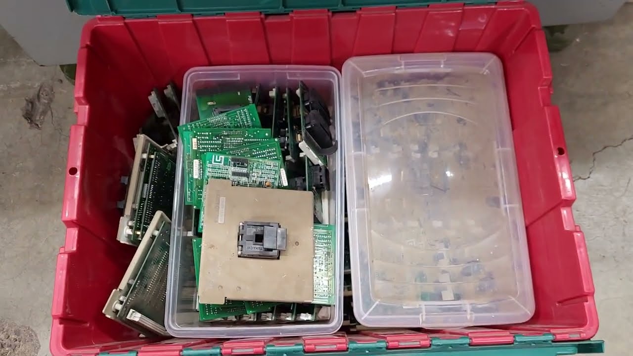 Bucket Full of Old Chip Programming Adapters!! Anyone Interested? System General Multi Apro