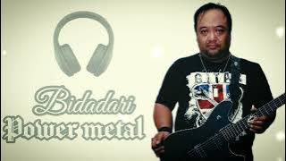 power metal - bidadari [backing track Solo gitar]