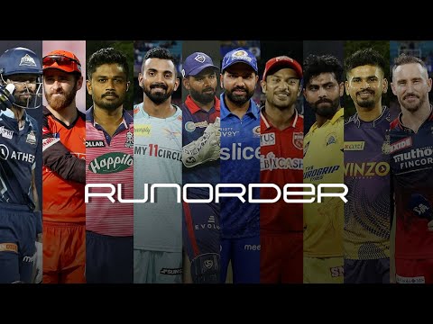 Runorder: What four teams with make it to the playoffs? #IPL2022