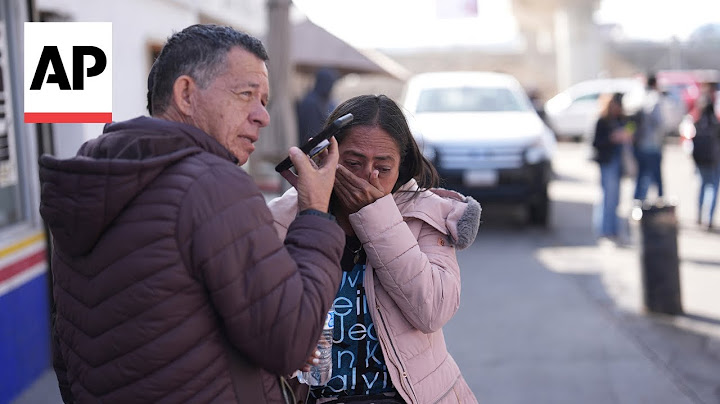 Migrants in Mexico react to Trump ending use of CBP One border app