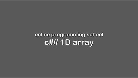 c# arrays by usman ahmad