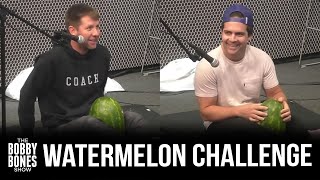 Lunchbox & Raymundo Try To Smash Watermelons With Their Thighs