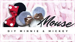 DIY Disney Mickey und Minnie Mouse Ohren 😮