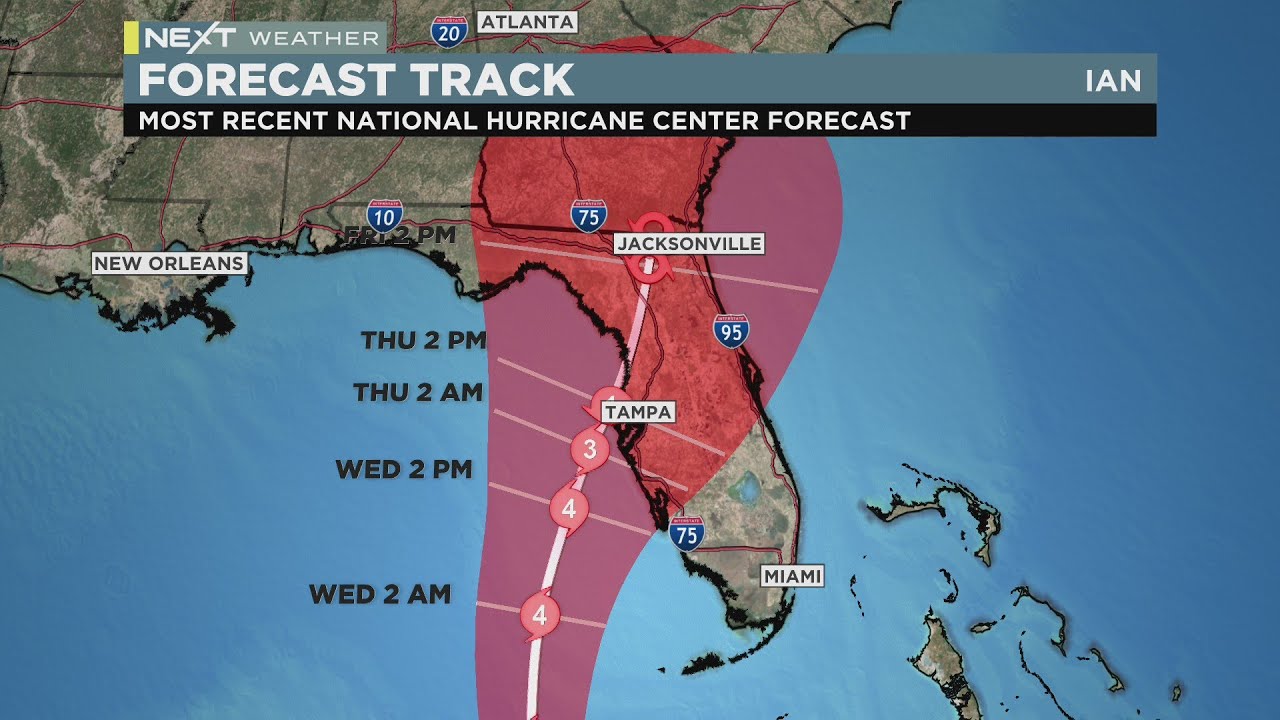 Hurricane Ian expected to intensify rapidly and hit Florida YouTube