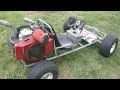 700cc Briggs Twin Go kart horizontal conversion