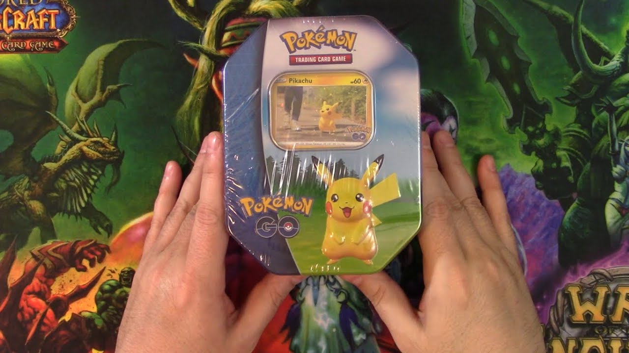 Pokemon GO! Pikachu Tin Opening