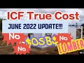 ICF Cost Update for June 2022!!!