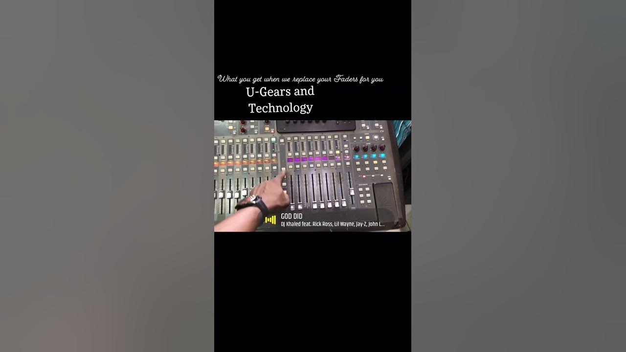 Behringer X32 _ Fader Calibration after Replacement behringer 