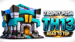 TH13 Rank Push Begins! | Valkyrie 15 (Day 3)