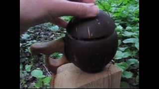 The Easiest Way to Make a Kuksa or How to Make a Coconut Cup