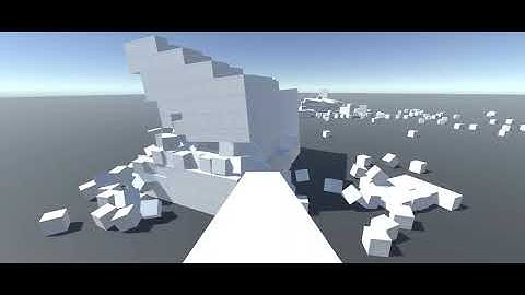 I made in unity Physics like in Teardown