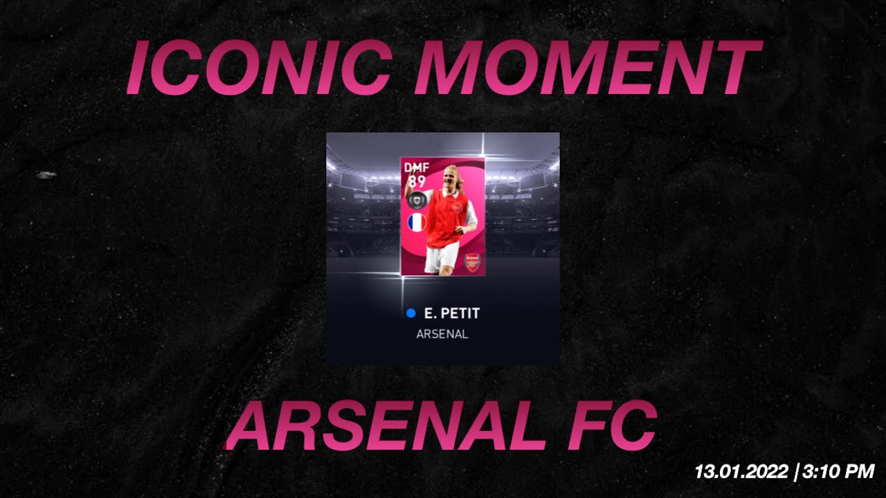 TRICK ICONIC EMMANUEL PETIT PES MOBILE 2021