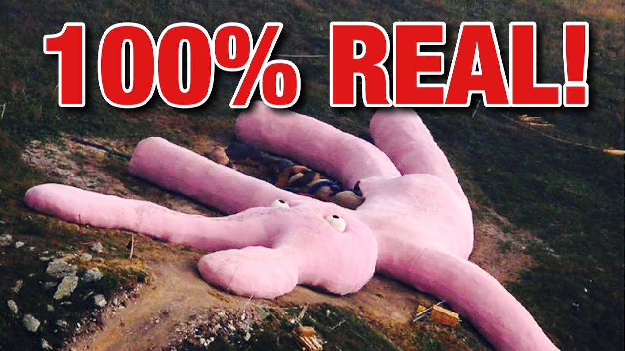 The Giant Pink Bunny Is Real!!! - **Strange Google Map Images!** - Youtube