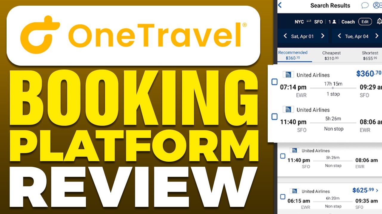 OneTravel Booking Platform Review (2025)