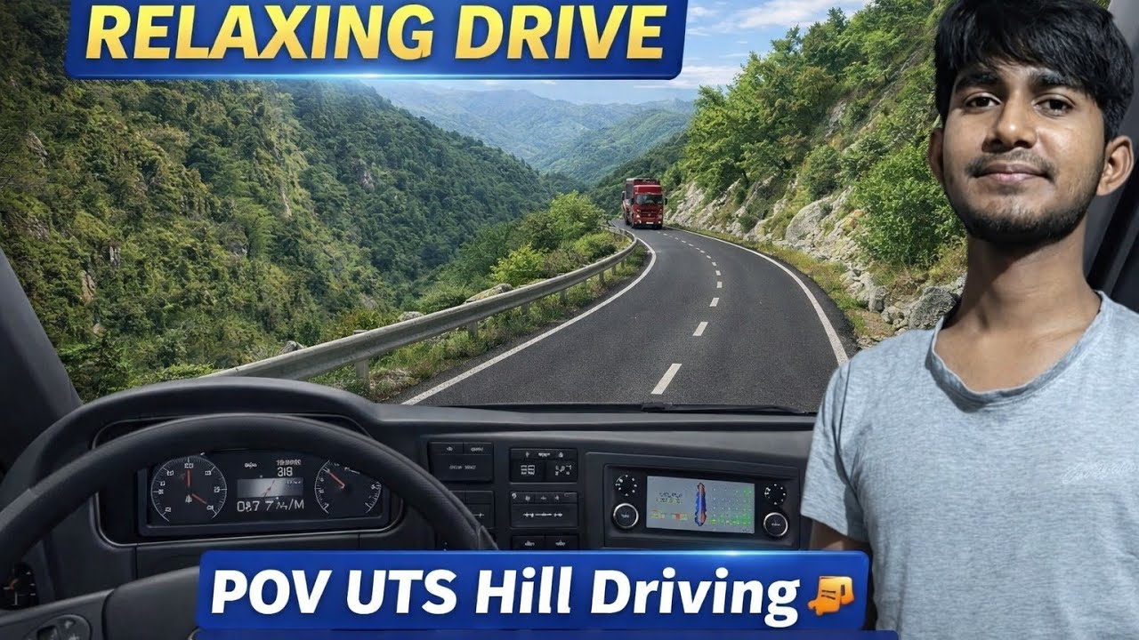 POV UTS Hill Driving 🚛 | Relaxing Mountain Roads | Realistic Gameplay