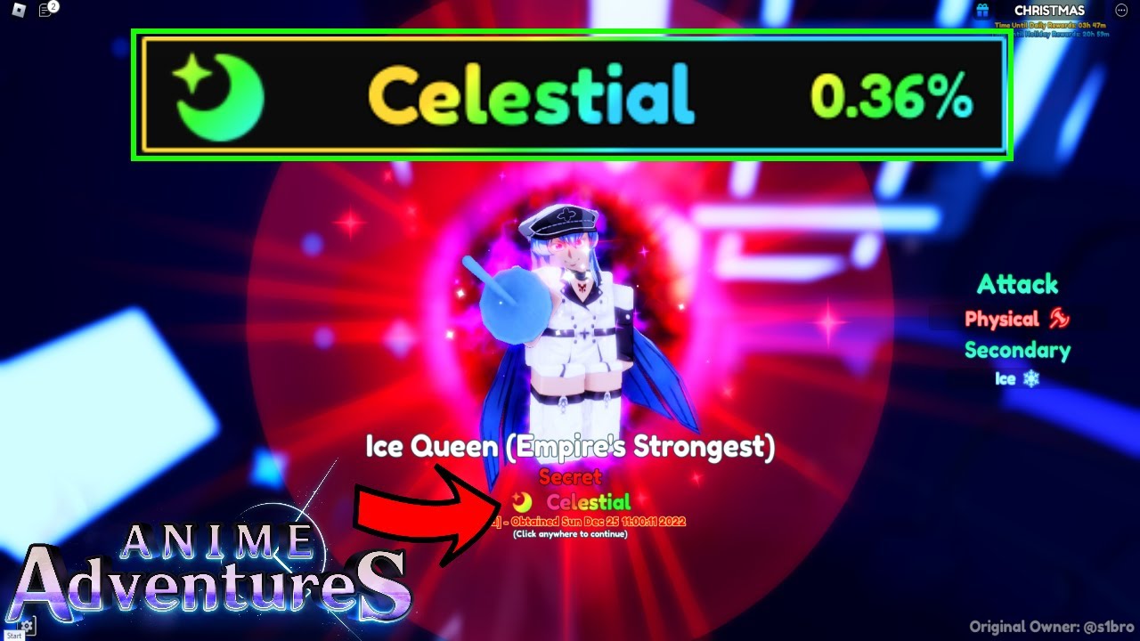 NEW 02 CELESTIAL Mythic Trait CELESTIAL Esdeath Empires Strongest  Showcase In Anime Adventures  YouTube
