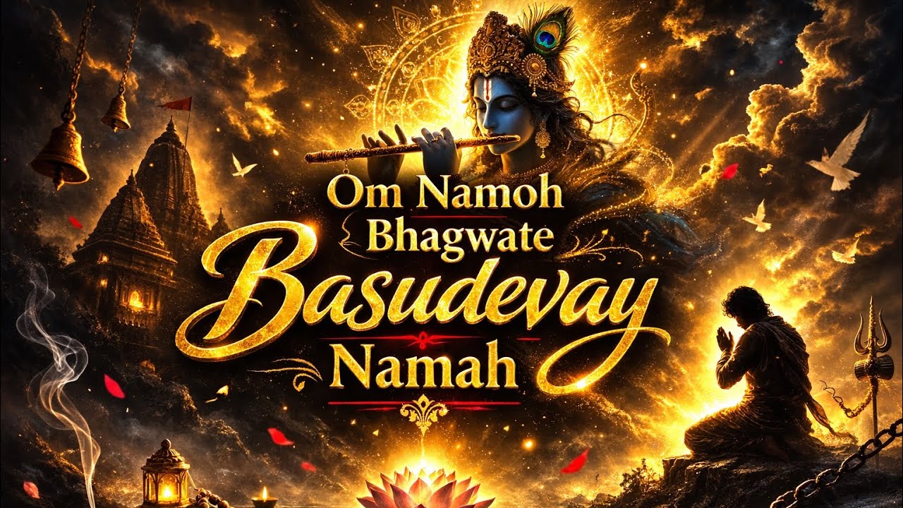 Om Namoh Bhagwate Vasudevaya Namah – Heart Touching Krishna Mantra | Removes All Negativity