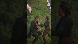 Arthur Morgan vs Kidnaped Women - Fight in RDR 2 #shorts #rdr2 #rdr2online #rdr2brutalfunnymements