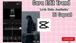 Cara edit Lirik Vidio 'Hingga Tua Berama'! Capcut