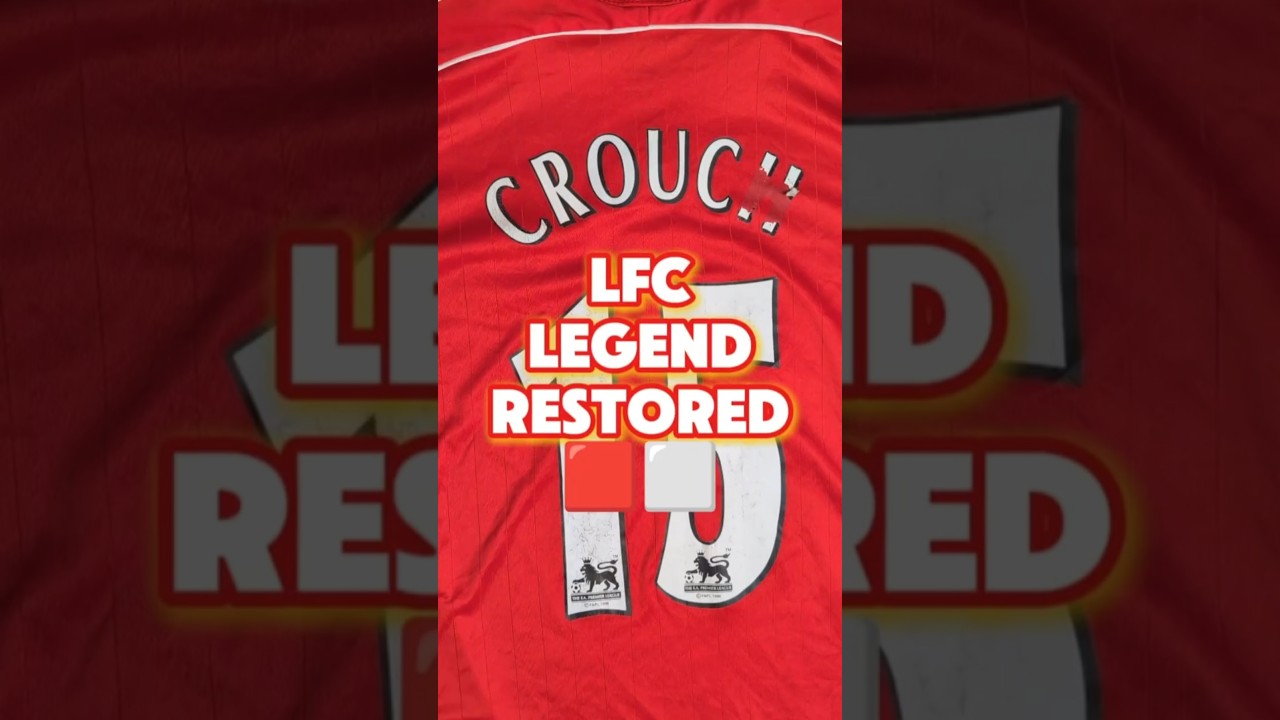 Fixing a Damaged Liverpool Shirt!