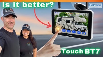 Haloview BT7 Touch Plus Backup Camera:  Unboxing, Install, & Review!