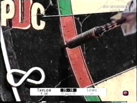 John Lowe vs Phil Taylor - 2002 World Matchplay Semi Finals Part 8