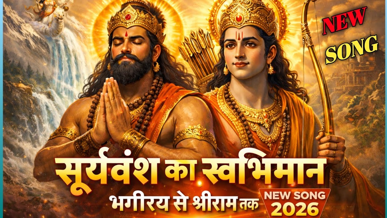 सूर्यवंश का स्वाभिमान | भगीरथ से श्रीराम तक | New Song 2026/Suryavansh ka Swabhiman/Shri Ram song