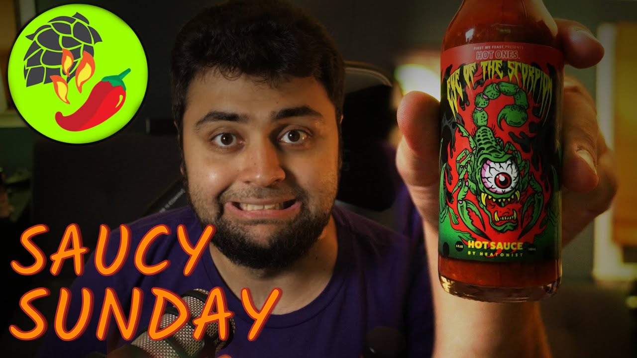 HOT ONES Classic! Eye of The Scorpion | SAUCY SUNDAY - YouTube