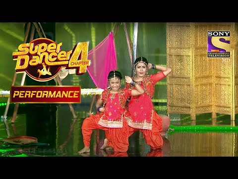 Swetha और Pratiti के धमाकेदार Moves On 'Tutak Tutak Tutiya' | Super Dancer 4