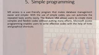 6 Benefits of Using Microsoft Access Database
