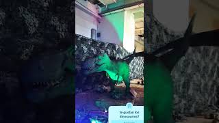 exposición dinosaurios animatronix recargado parte 2 carnívoros. me encanto. tiwa❤️❤️❤️