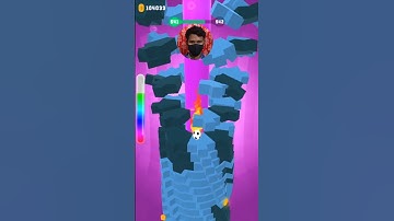 drop stack ball level 542 #shorts #dropstackball #blackgamerbpt #game #offlinegame