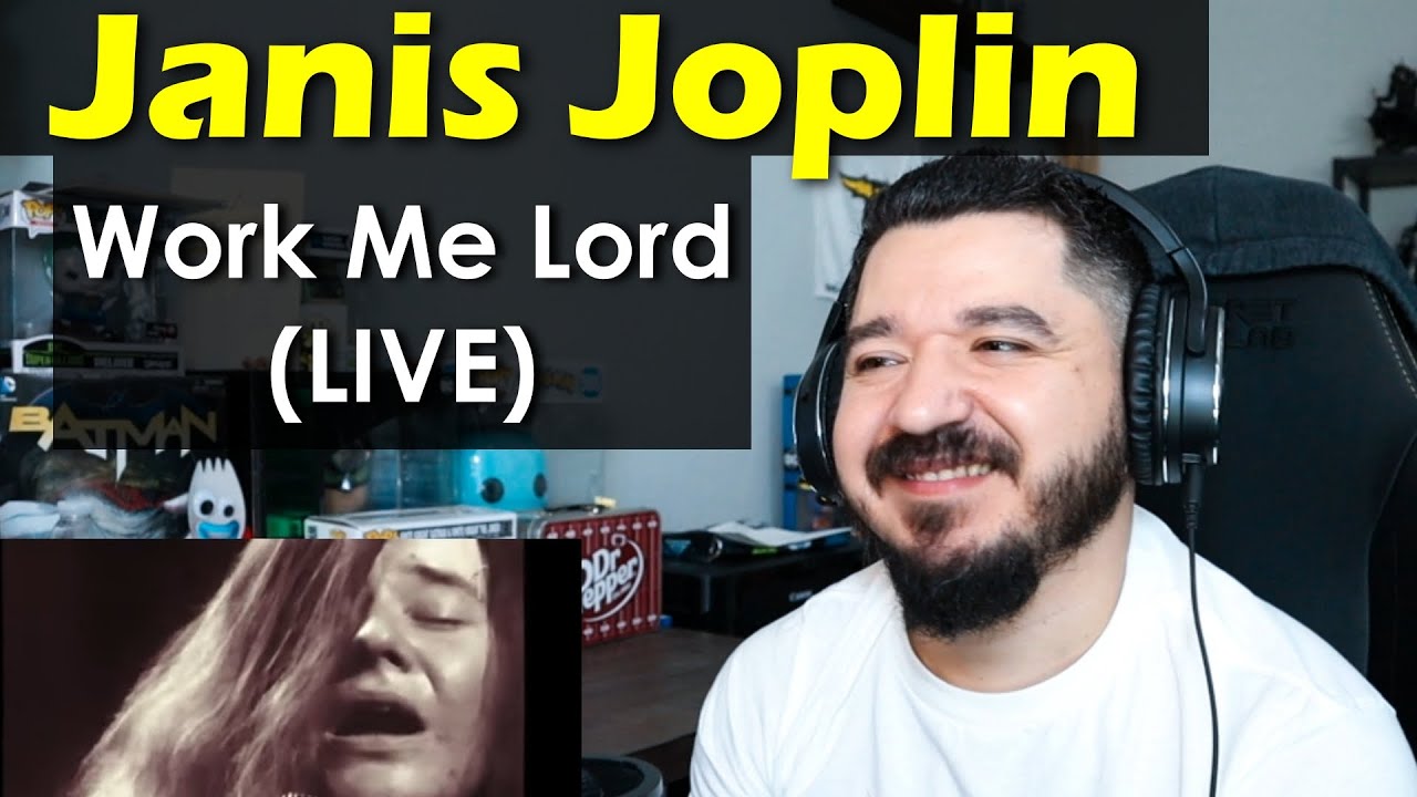 JANIS JOPLIN - Work Me Lord (LIVE Stockholm 1969) | FIRST TIME REACTION