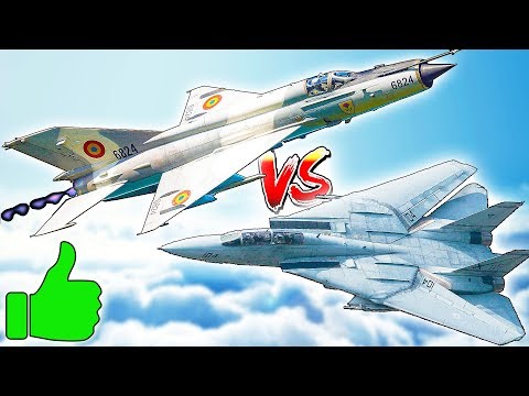 10 САМЫХ ДРЕВНИХ ИСТРЕБИТЕЛЕЙ на вооружении ⭐ МиГ-21 vs F-14 Tomcat ⭐ ВВС СССР vs US air force