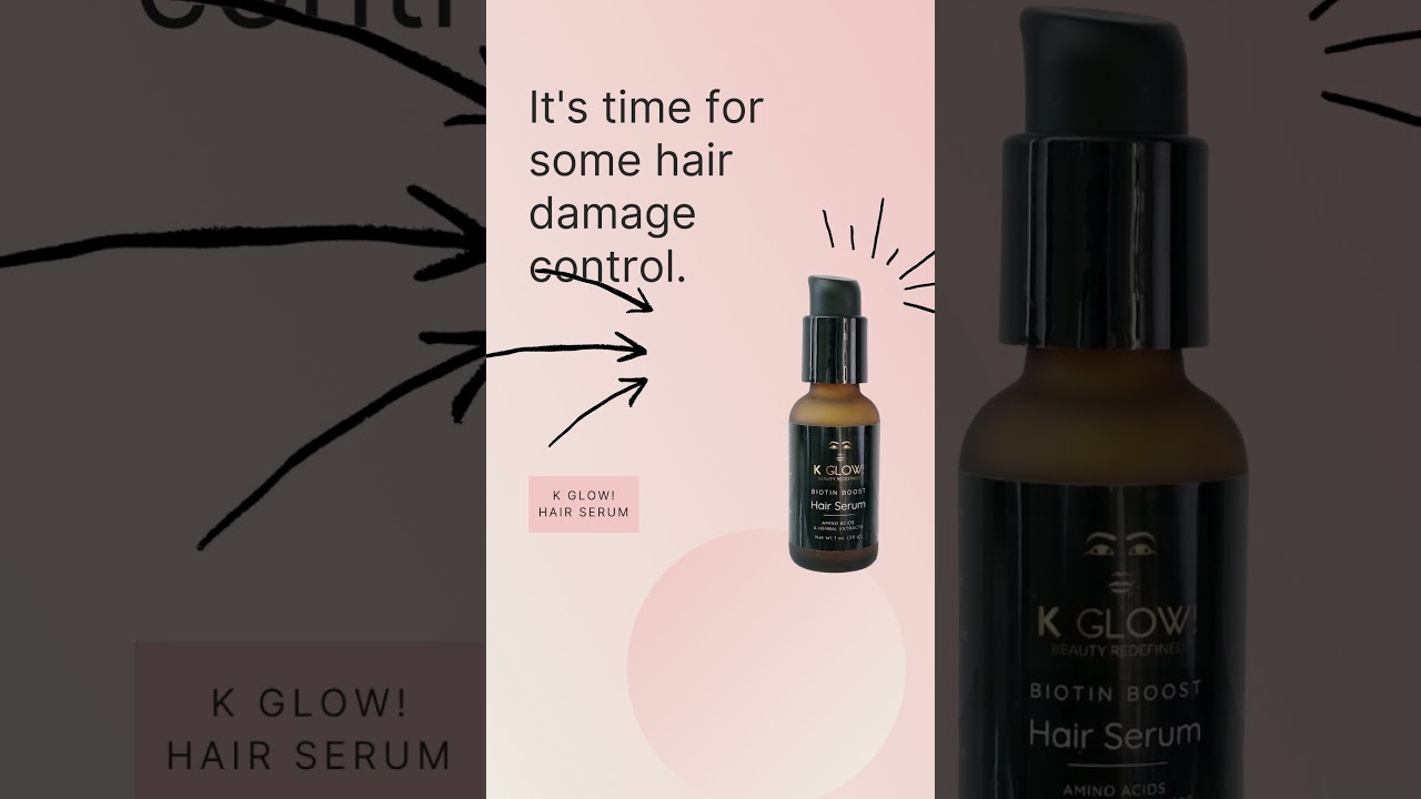 K Glow! Hair Serum