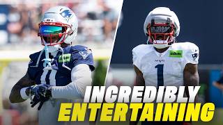 ‘INCREDIBLY ENTERTAINING' battle between A.J. Brown & Gonzo at training camp