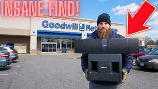 Hitting the JACKPOT at Goodwill!