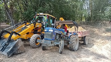 new 3dx jcb machine full loading trector trolley!! powertrac!! trackstar!! jcb video cartoon
